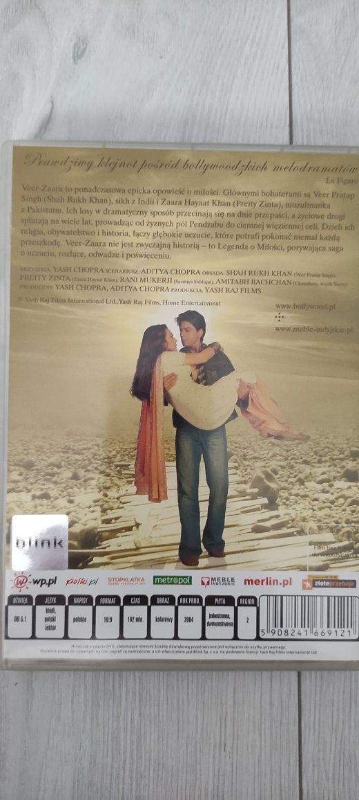 Film Veer-Zaara Bollywood DVD