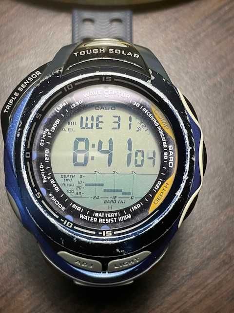 Zegarek Casio SPW-1000-MODUŁ 3047 solar do nurkowania