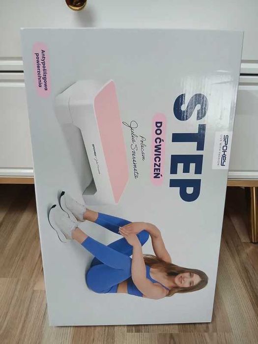 Step do ćwiczeń różowy