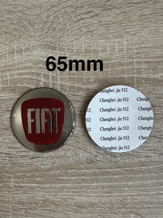 Conjunto 4 Centros Jantes Fiat Abarth 50mm 56mm 60mm 65mm 68mm