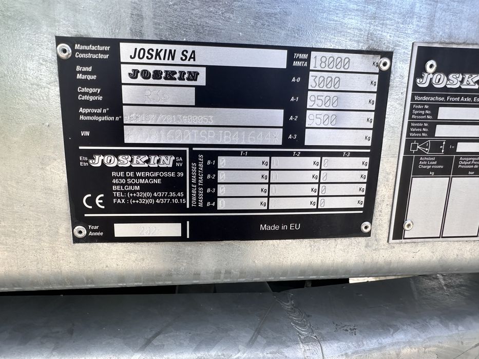 Beczkowóz/Wóz asenizacyjny Joskin Modulo 16000l nowy,