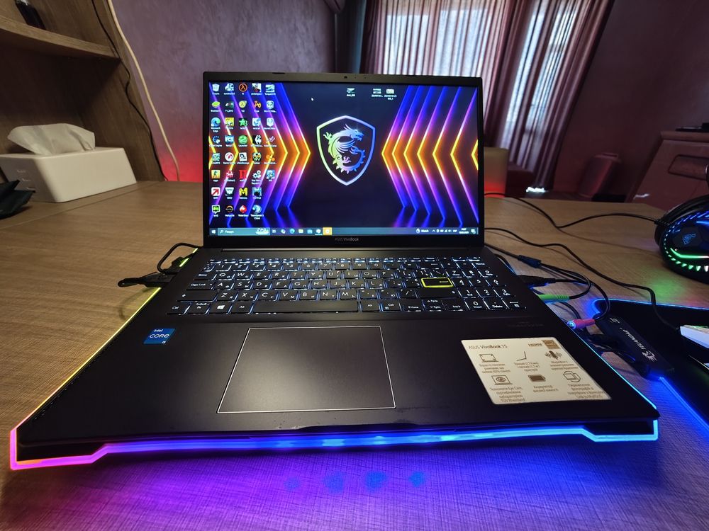 Игровой ноутбук Asus + игровые девайсы в подарок!