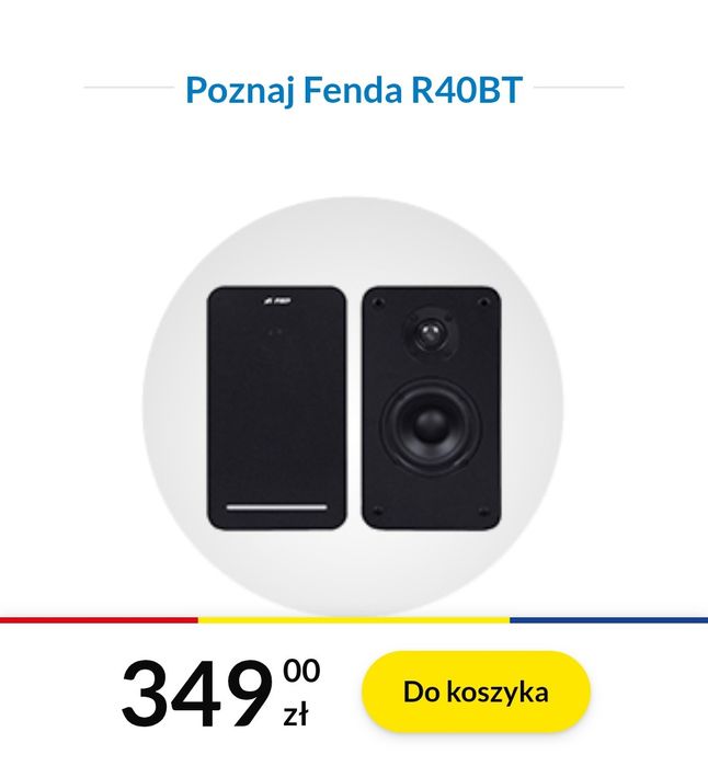 Fenda R40BT 
Głośniki