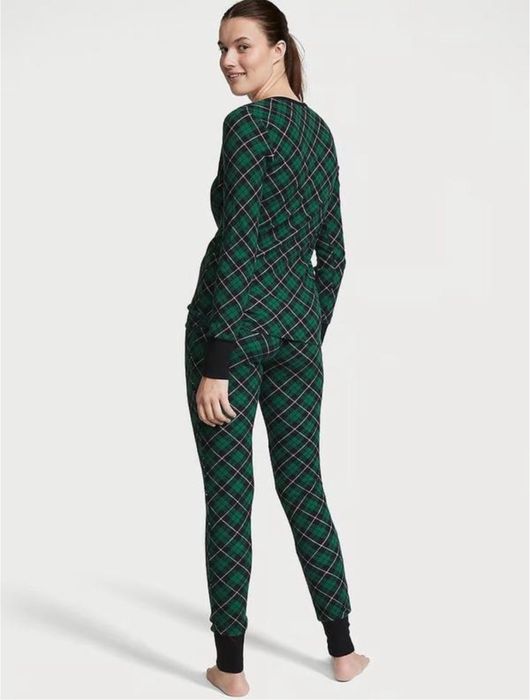 Піжама victoria's secret thermal long pajama set