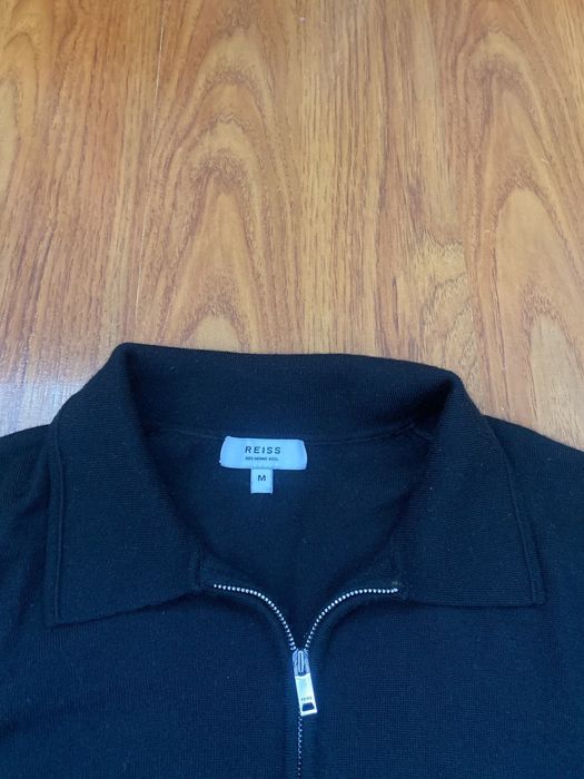 Reiss шерстяное мужское поло