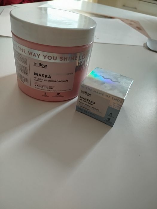 Maska do włosów i masełko So flow
