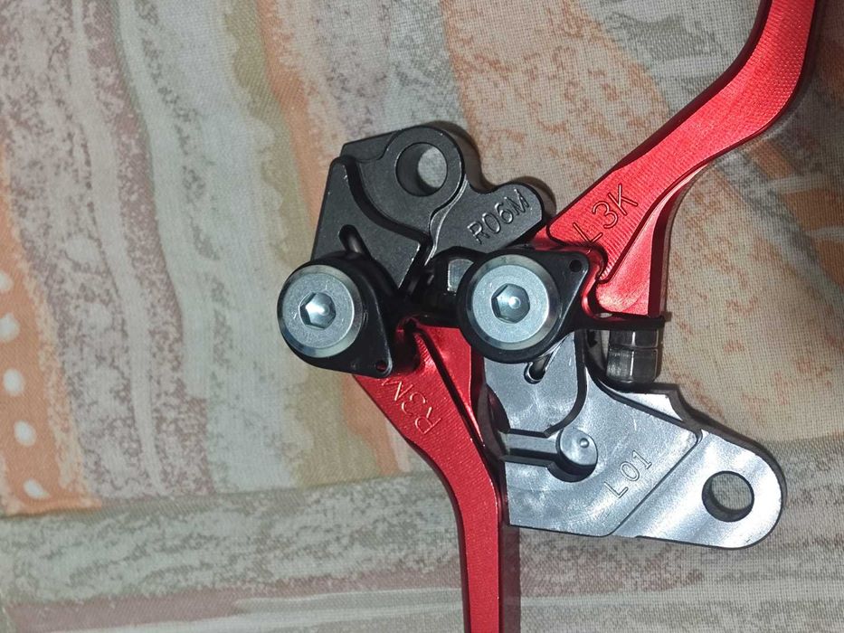 Conjunto de manetes de travão para bicicleta