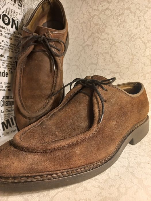 Замшеві дербі,туфлі. Дерби,ручная работа.Туфли мужские