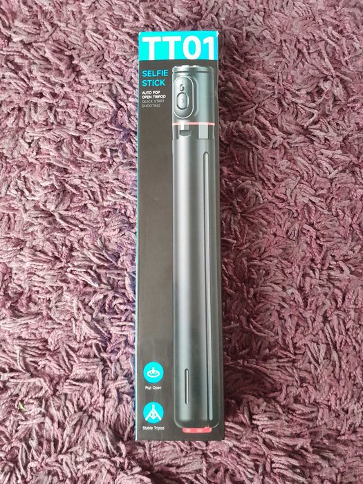 Statyw do selfie TT01 (1770mm) z bezprzewodowym pilotem