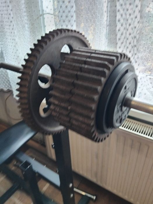 Ławka Regulowana do ćwiczeń+80kg obciążenia