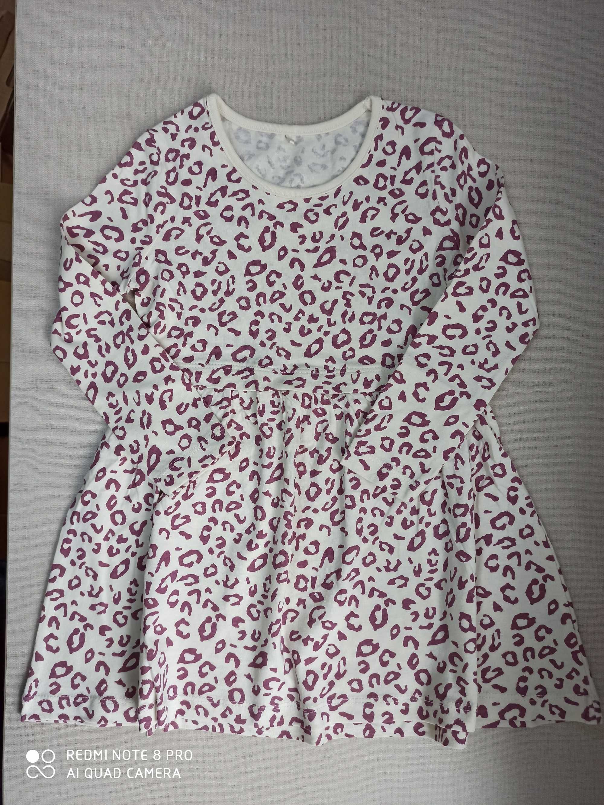 Трикотажное платье для девочки George 1.5-2 и 2-3 года