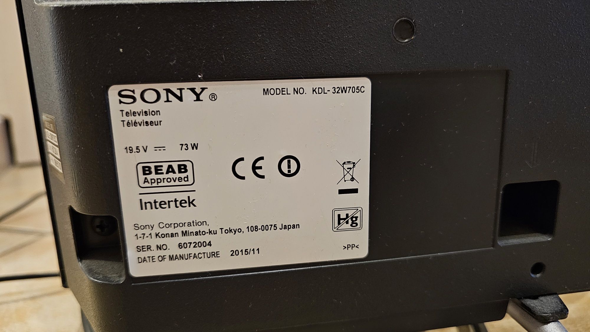 Telewizor 32'' Sony KDL-32W705C