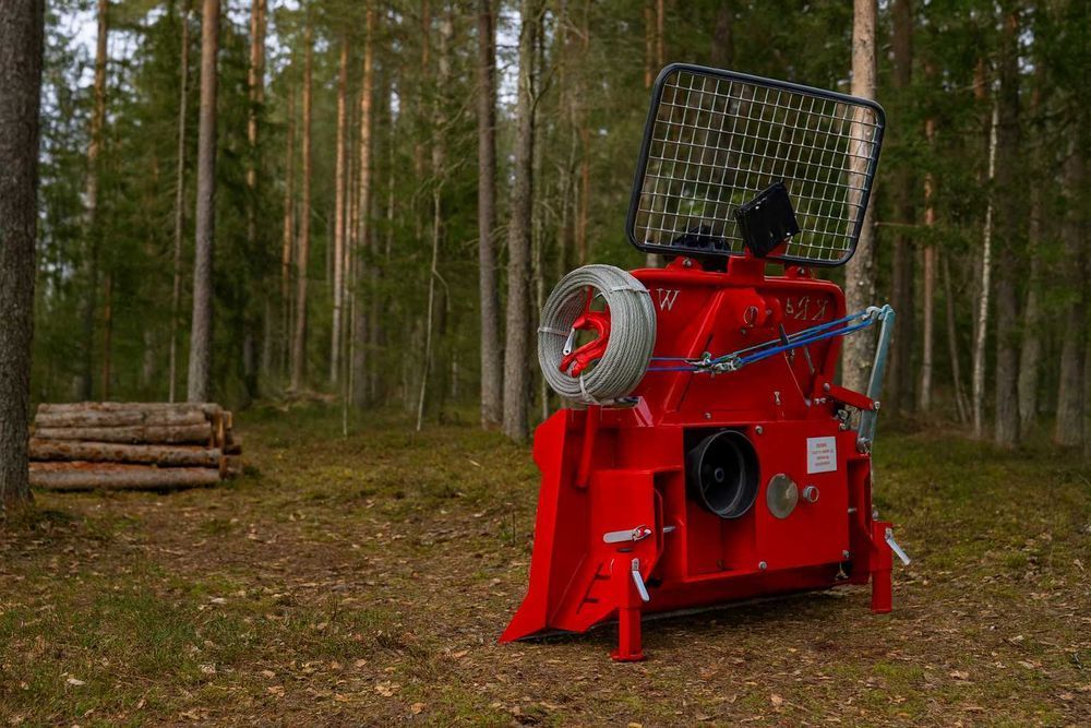 Wyciągarka do drewna WIRAX 4T Lina 50M 70M
