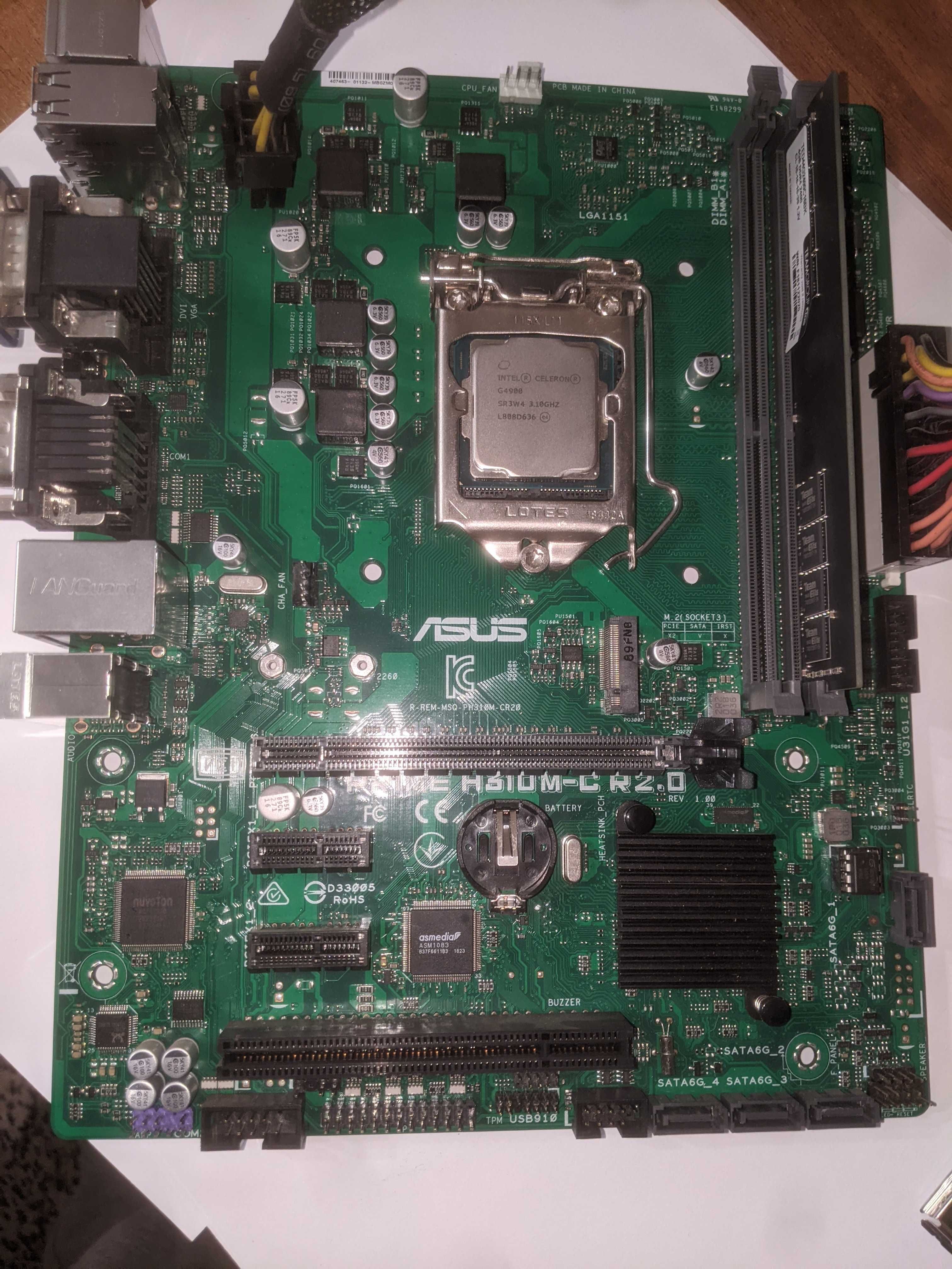 Материнська плата Asus Prime H310M-C R2.0