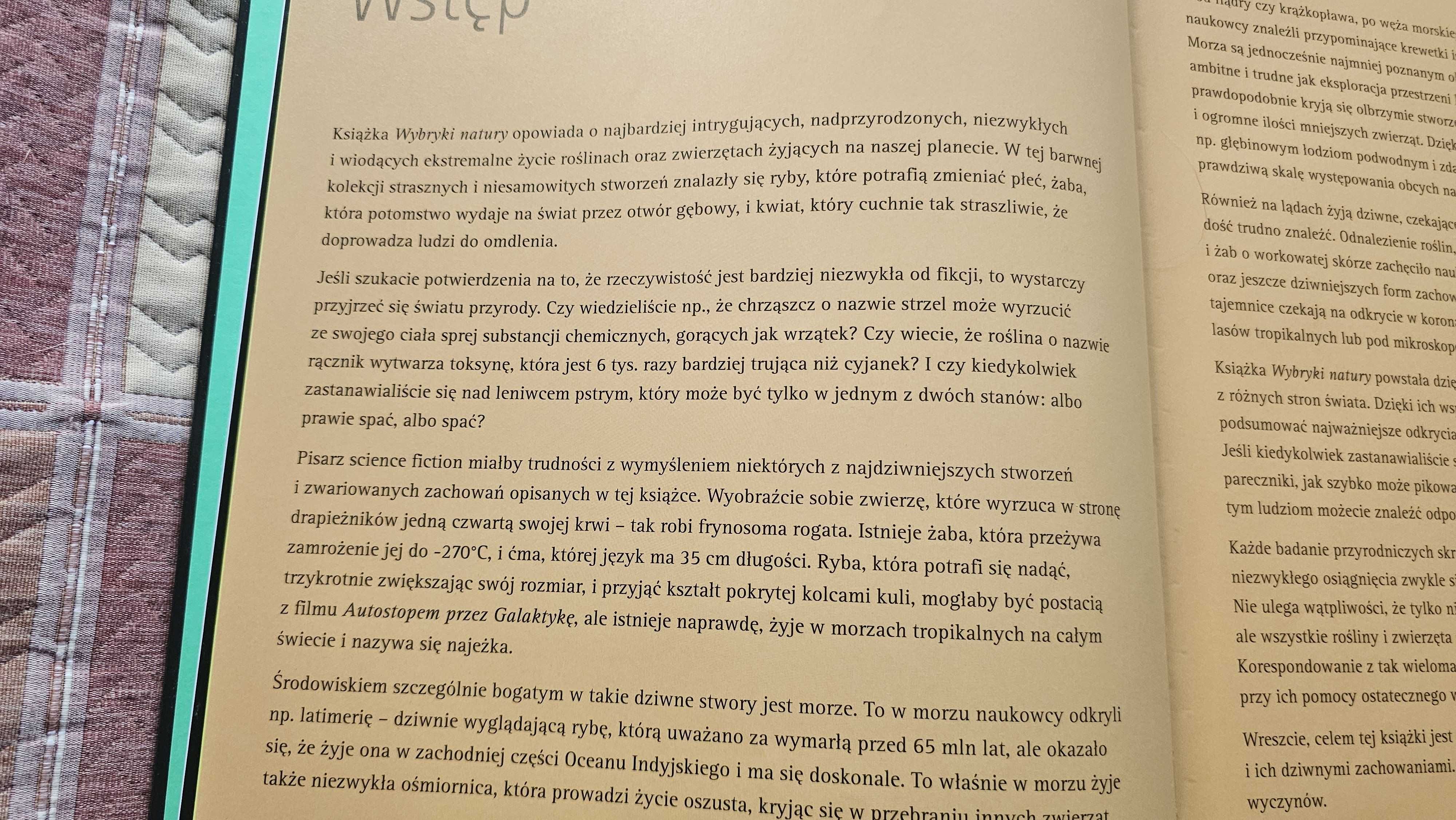 A4 ALBUM Wybryki natury National Geographic Mark Carwardine
