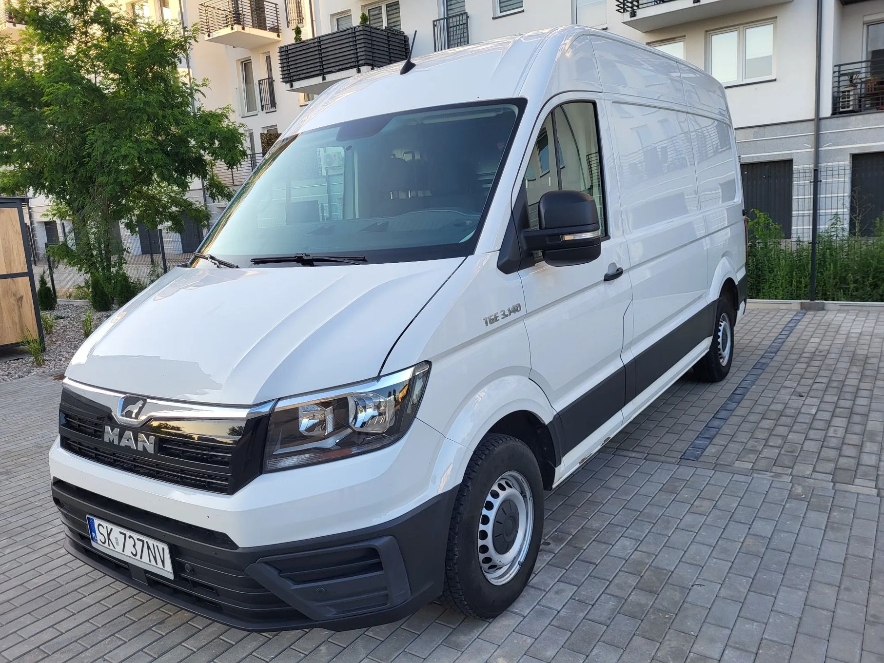 MAN TGE 3.140  2.0 140 KM Polski Salon FV 23 % Blaszak 3,5 T KLIMA 2018 r