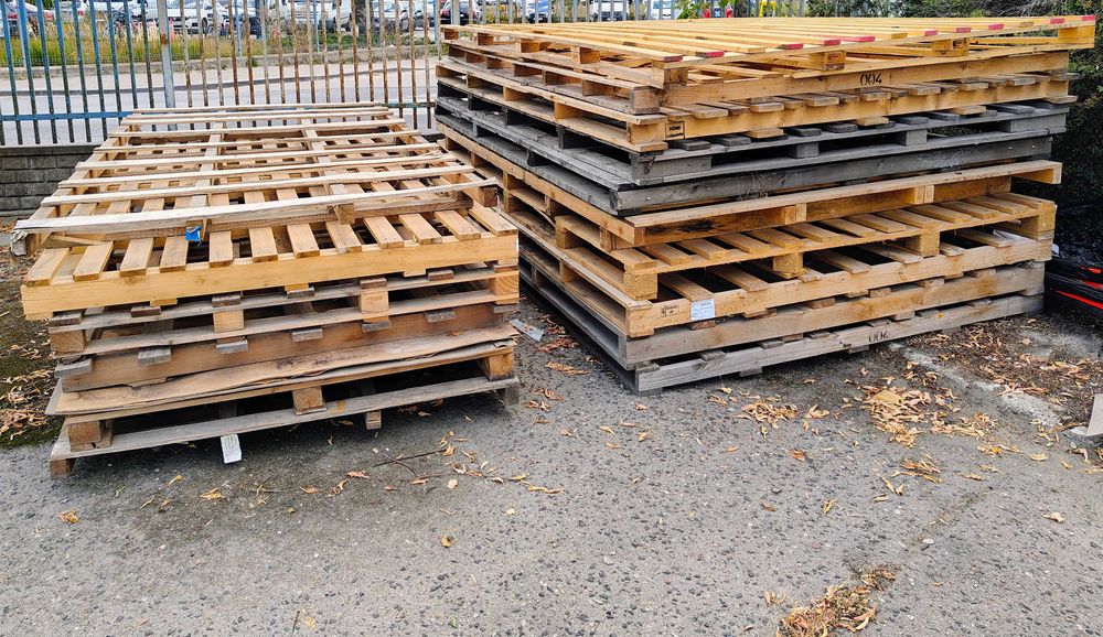 Palety duże 15 szt + mniejsze