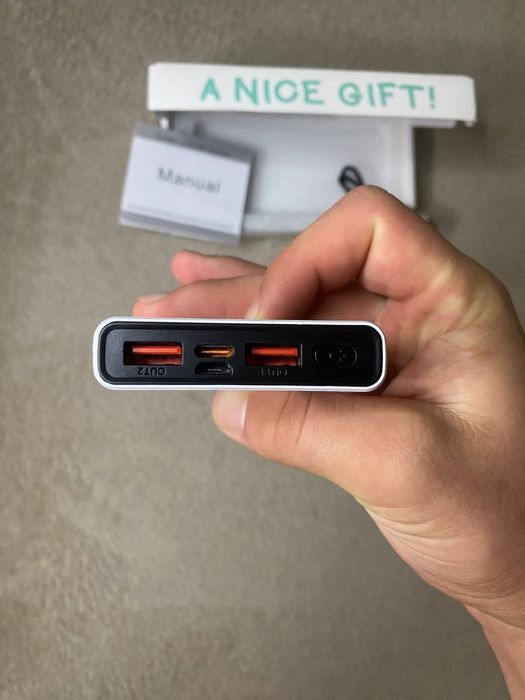 Павербанк на 10000mAh, Білий павер