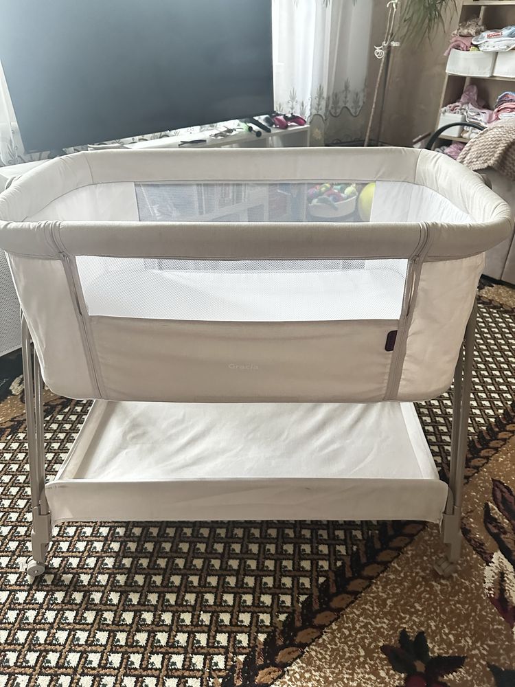 Дитяче приставне ліжечко CARRELLO Gracia