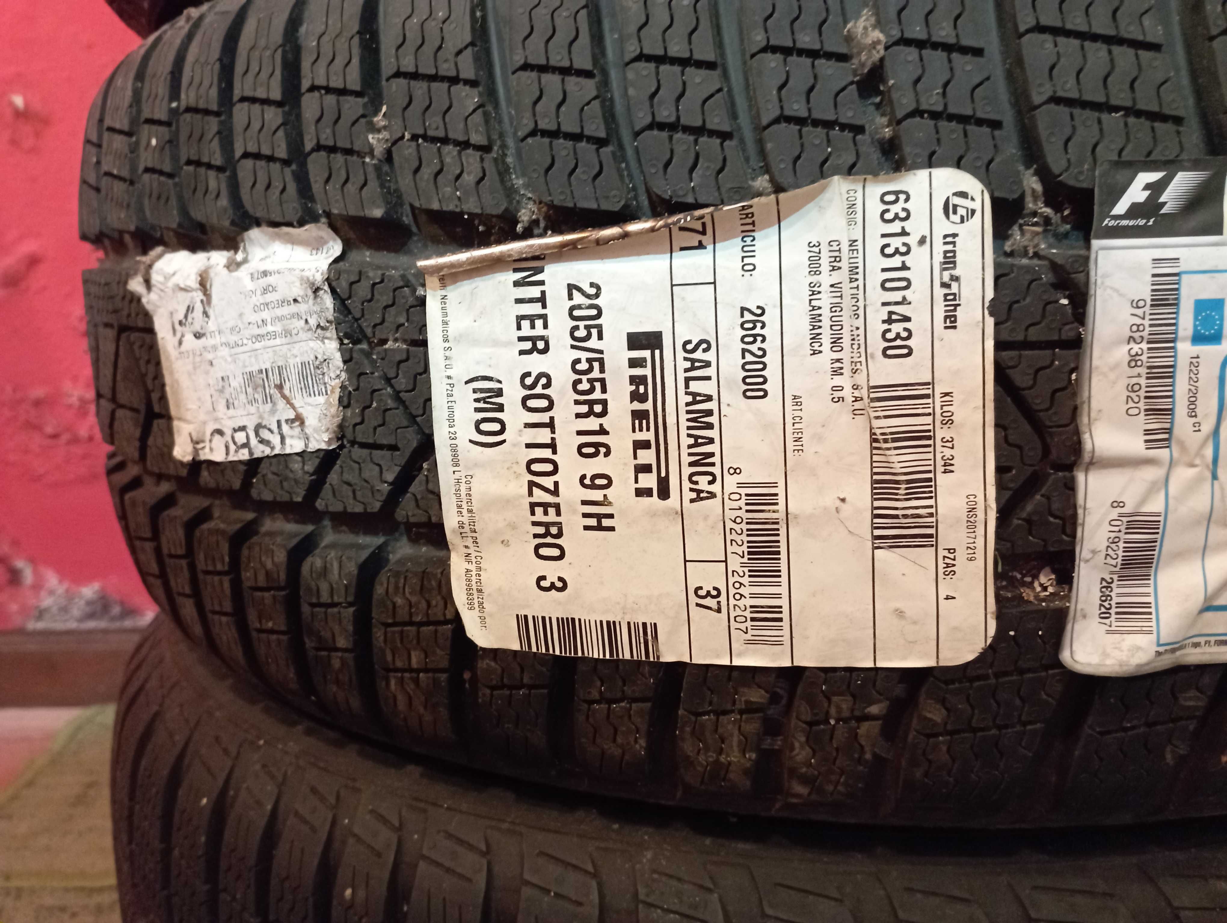 Pneus PIRELLI NOVOS 205/55R 16 Winter sottozero 3