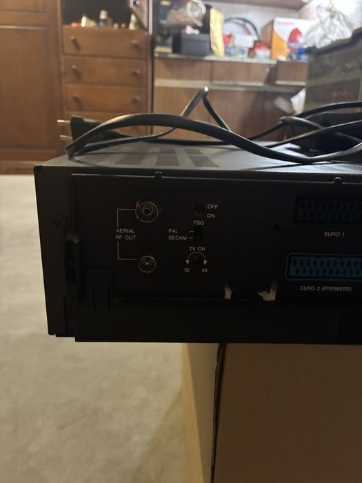 Leitor gravador video 8 e VHS GOLDSTAR