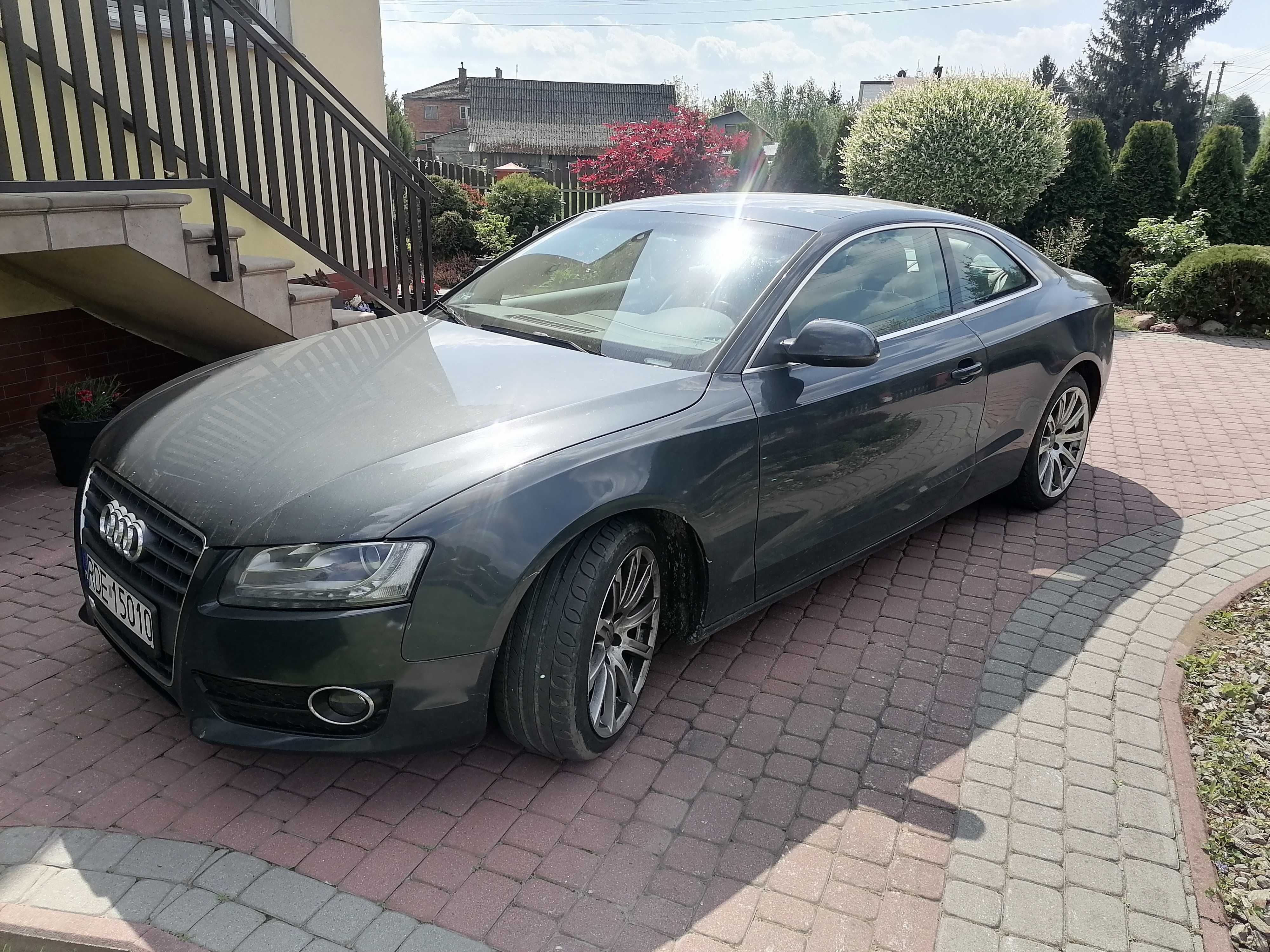 Audi a5 2.0tfsi 211km 152tys przebiegu s tronic panorama skóry