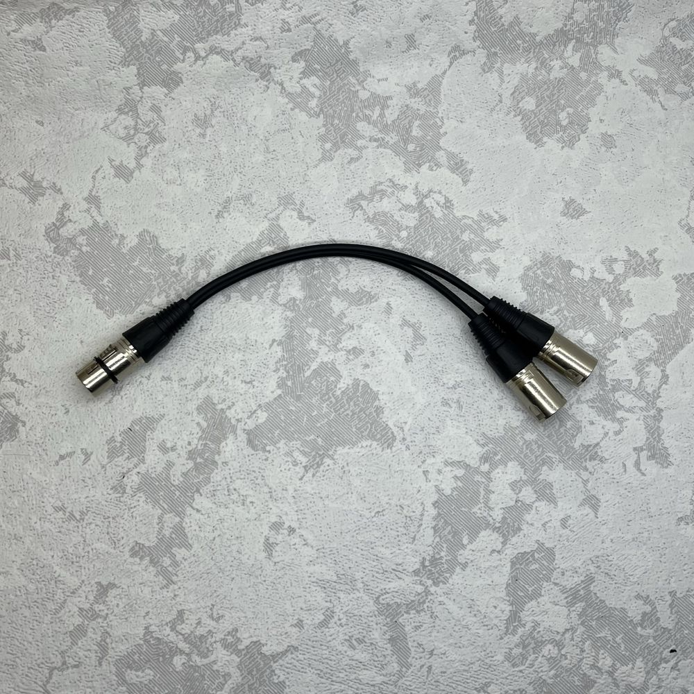 Y-розгалужувачі RCA, XLR, Jack