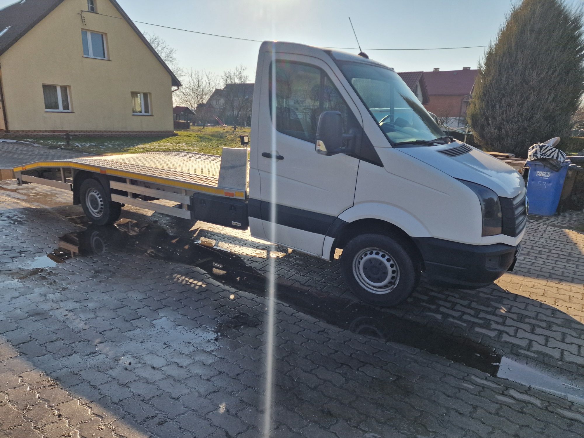 Autolaweta Volkswagen crafter. Pilnie.