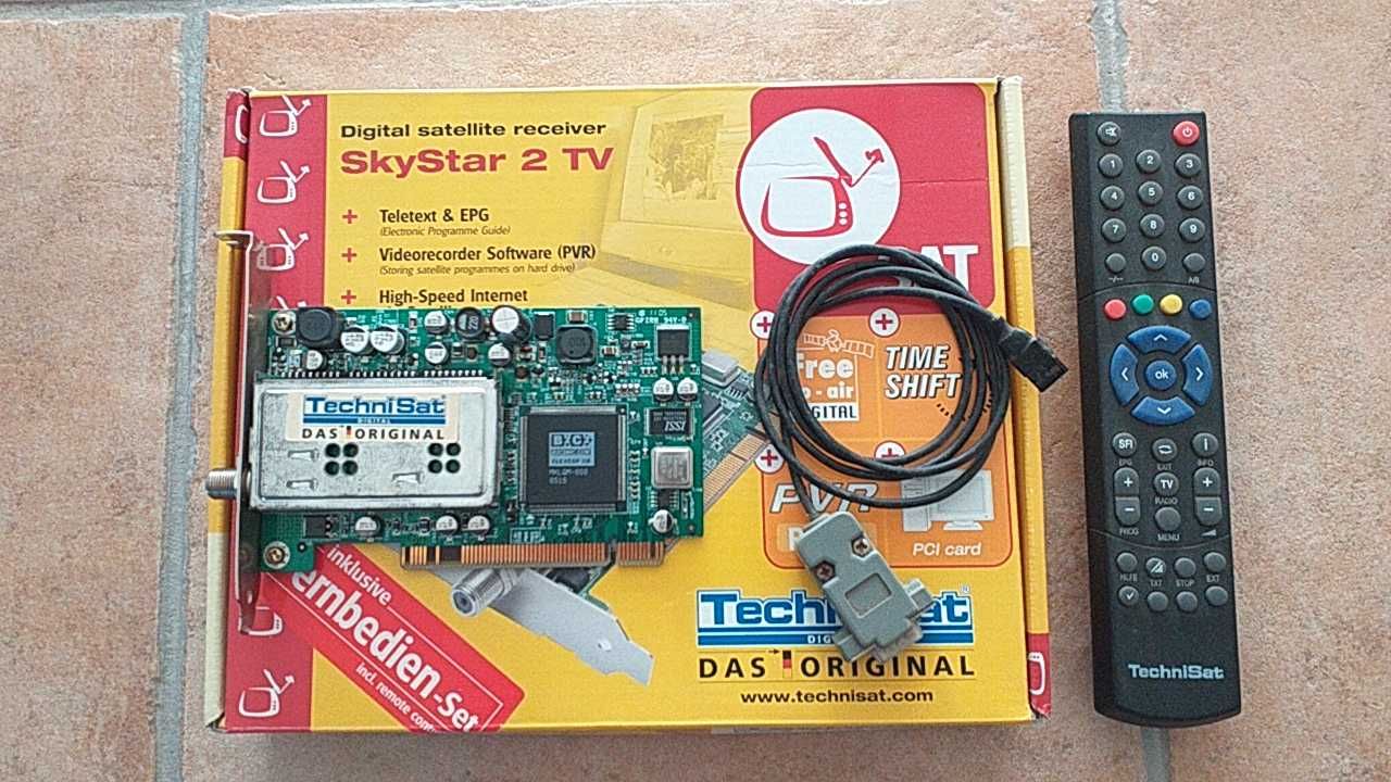 Skystar 2 TV pci - Placa recepção satélite para computador