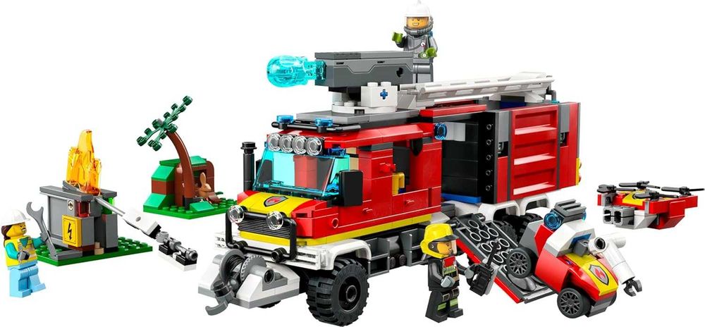 LEGO City Unidade móvel de controlo de incêndio 60374