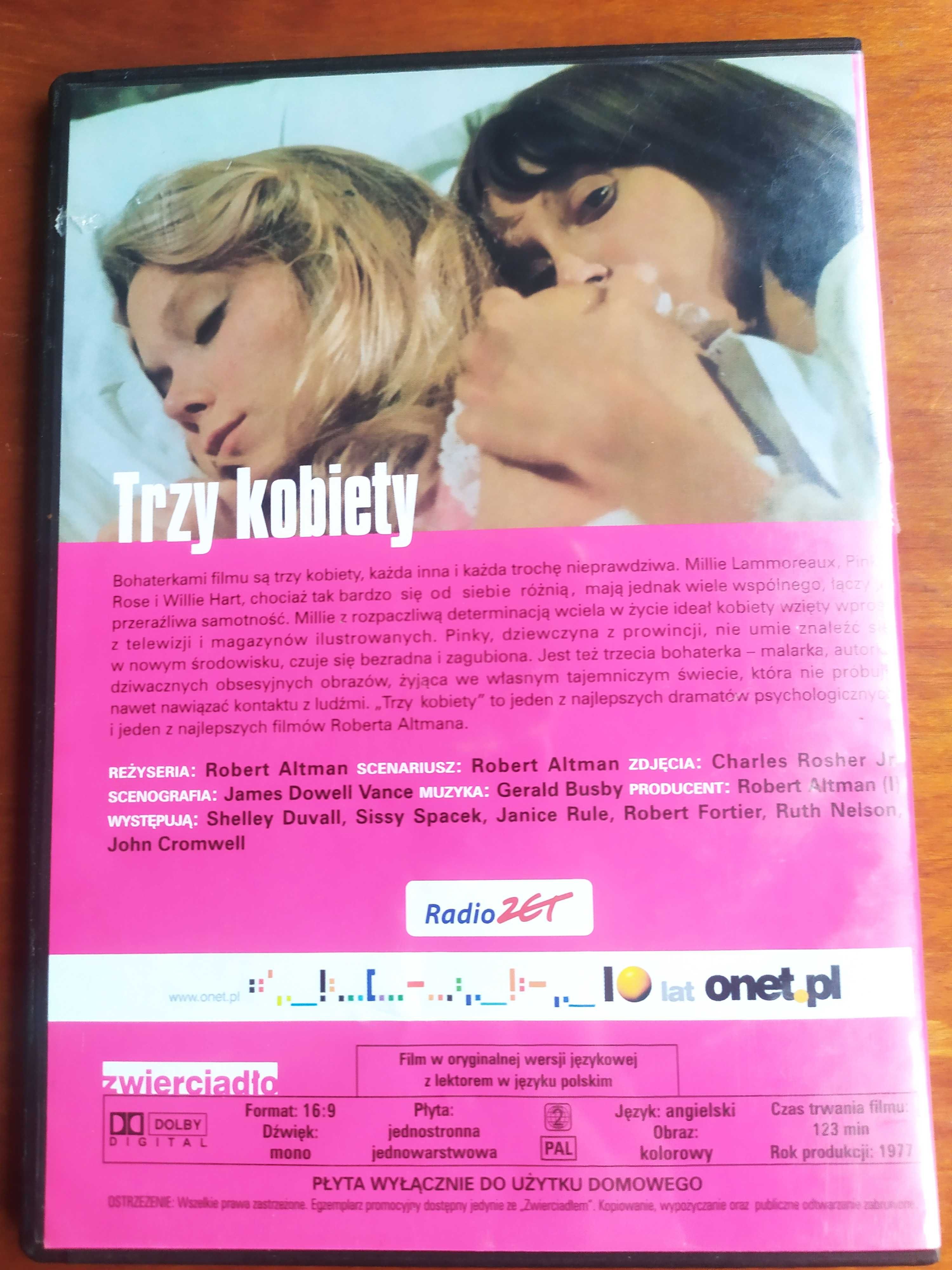 Film " Trzy kobiety" reż. Robert Altman, stan bdb