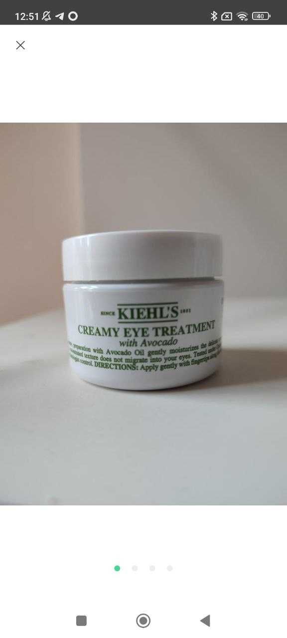 Крем для очей з авокадо Kiehl's creamy eye with avocado 28 ml