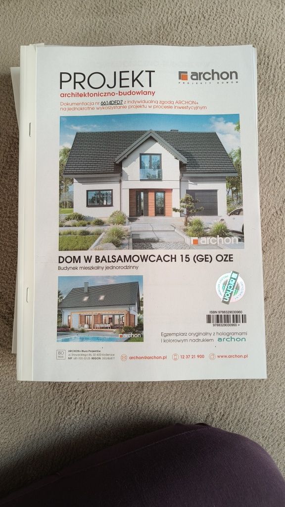 Projekt domu: Dom w Balsamowcach 15 GE OZE