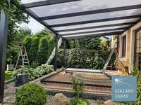 Weranda aluminiowa, zadaszenie tarasu, ogród letni, patio, taras
