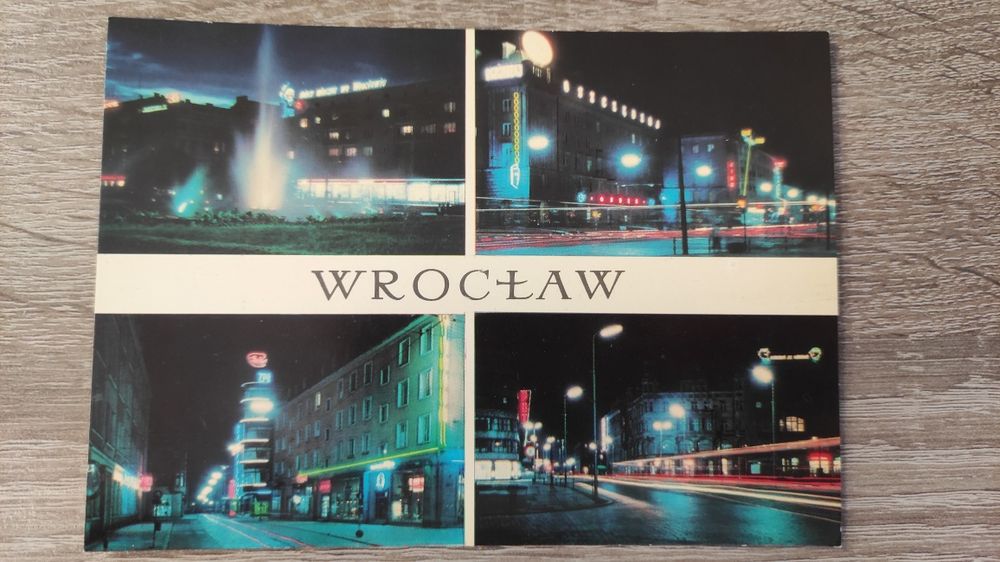 Stare pocztówki Wrocław kolekcja czyste