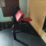 Ławka scotta modlitewnik biceps siłownia marbo