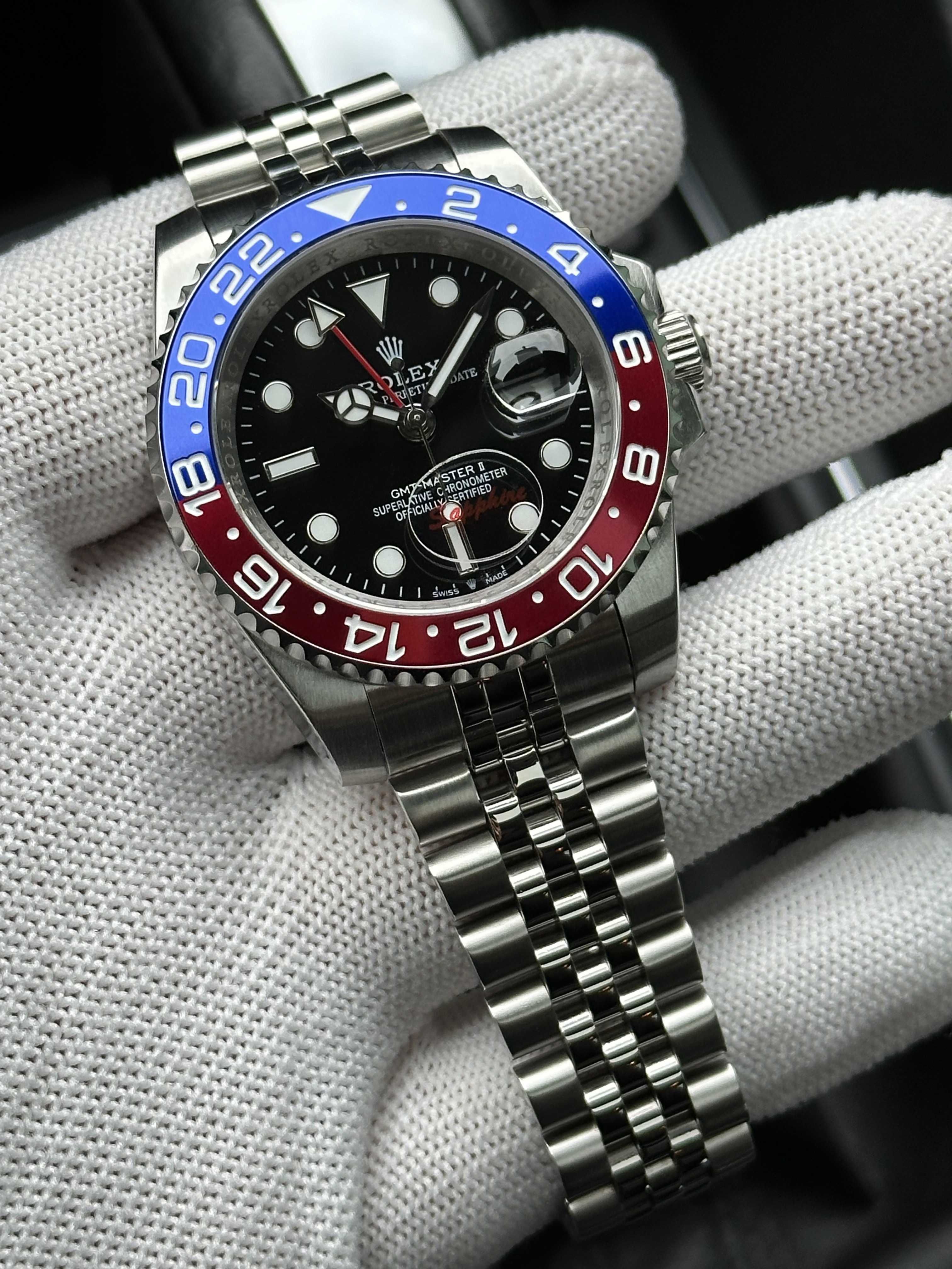 Швейцарские часы Rolex Pepsi GMT-Master II