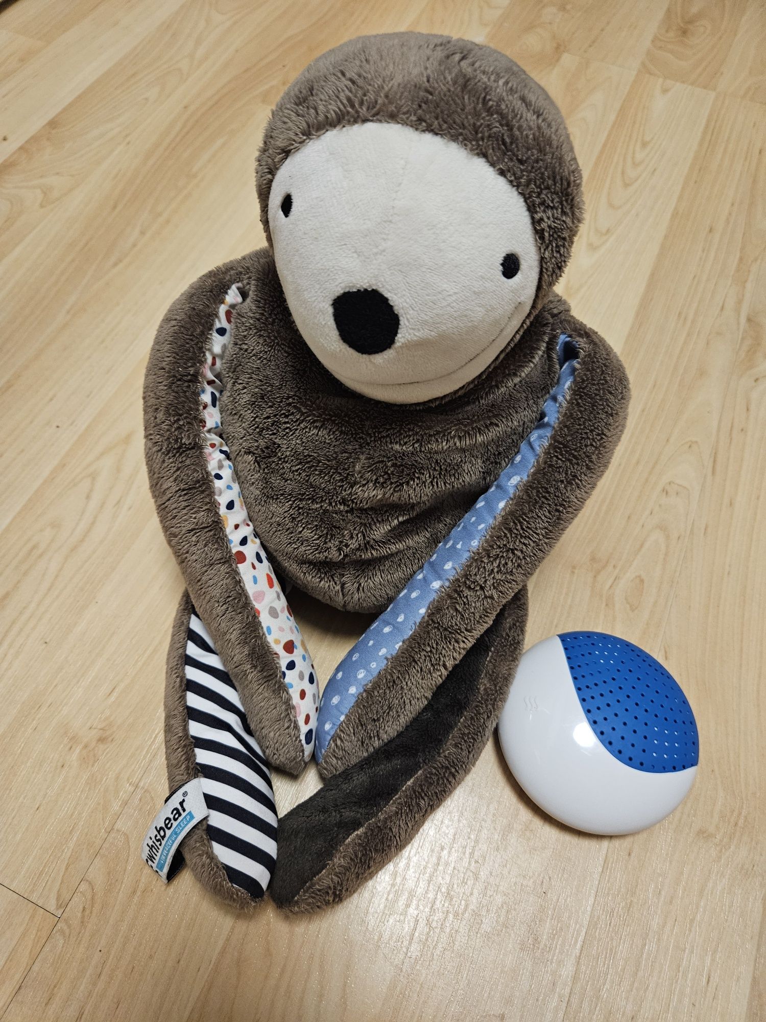 Whisbear szumiący leniwiec e-zzy crysensor, aplikacja