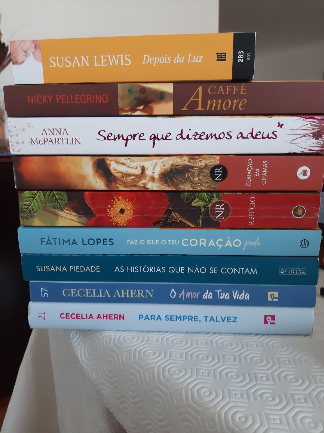 Vários livros Romances