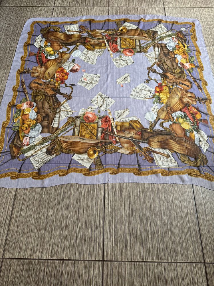 платок з натурального шовку mantero collection N 8, Італія, 100% шовк