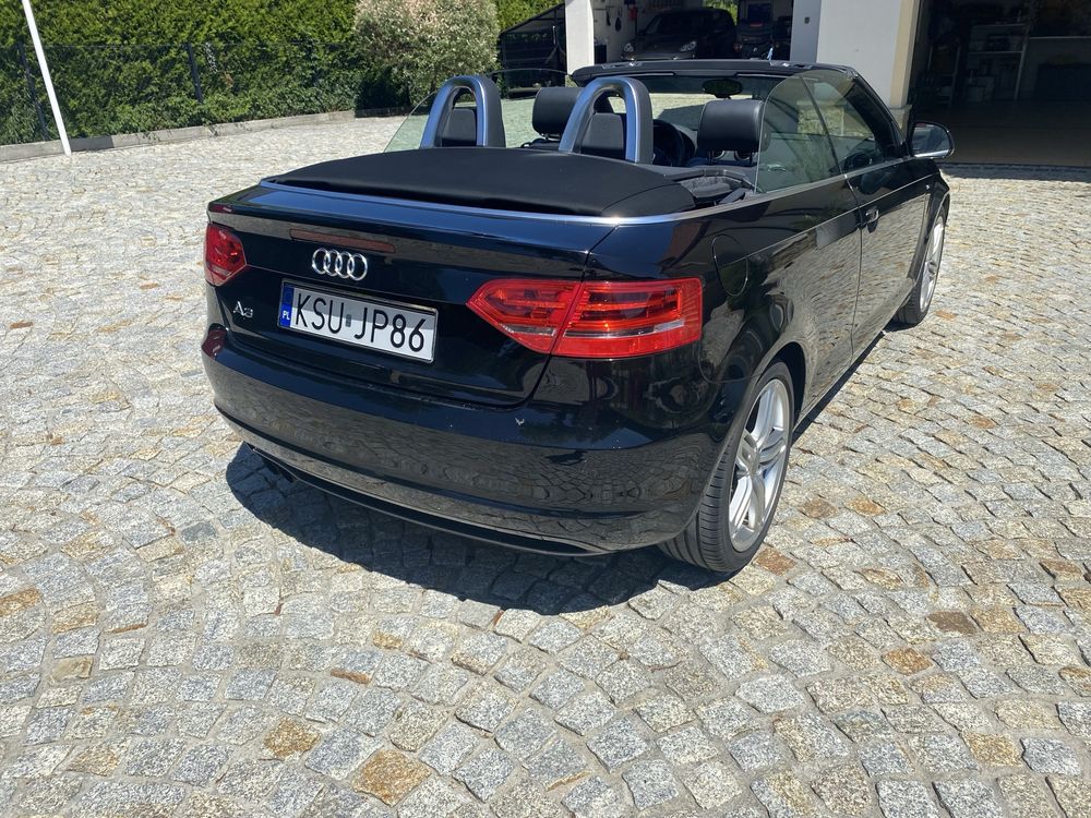 Audi A3 kabriolet 2.0 tdi s line !!!NOWE OPONY l !!