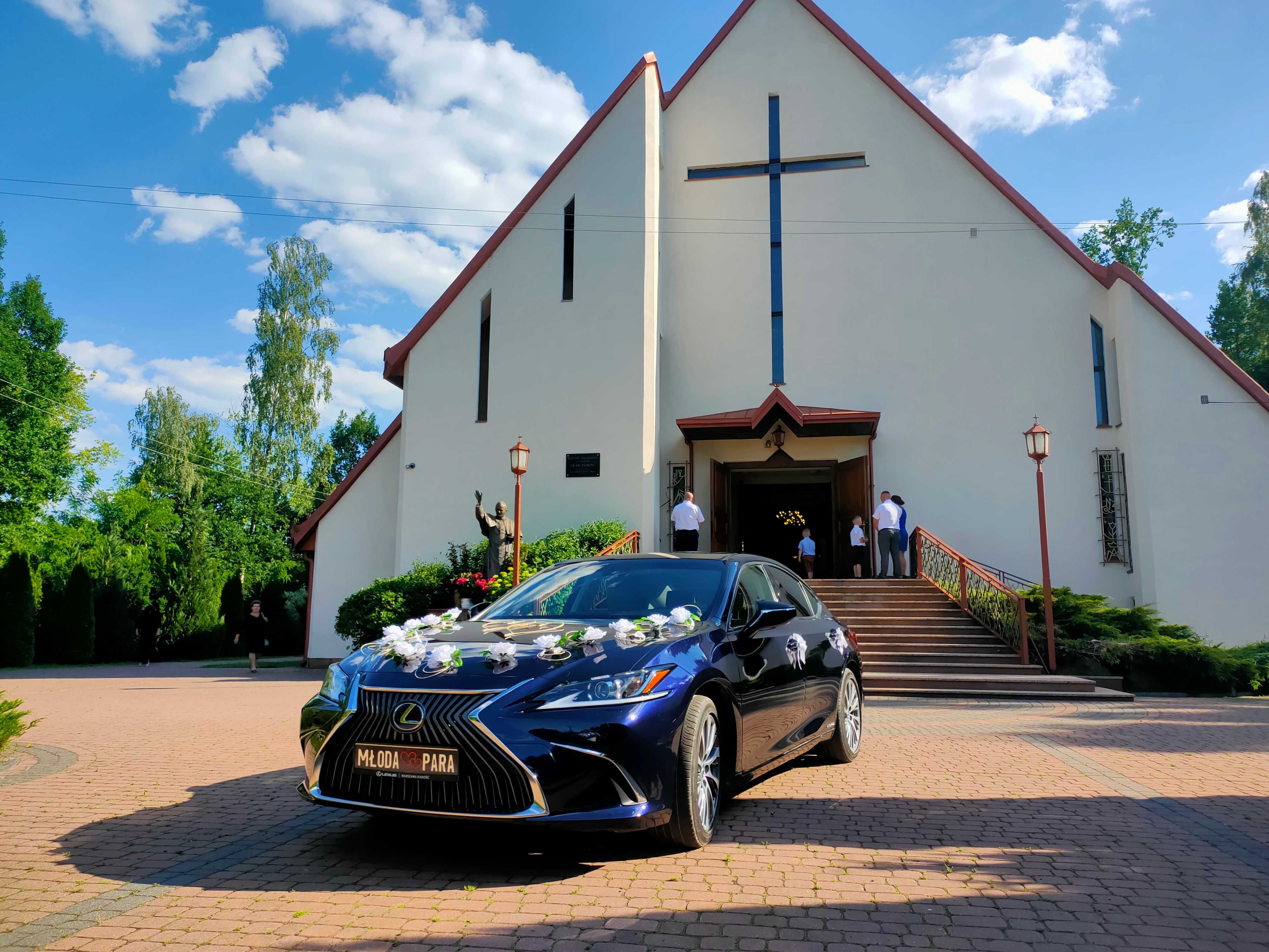 Samochód do ślubu/Auto/Wesele/Najnowsza limuzyna LEXUS ES 300H