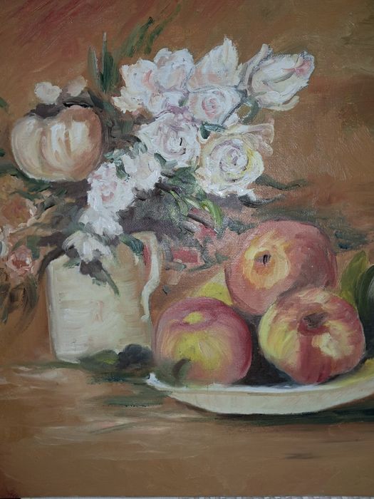 Quadro em tela pintado a acrilico