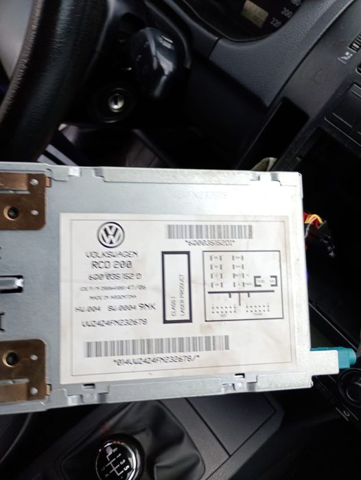 Oryginalne radio VW Polo 9N