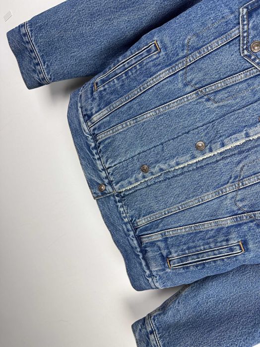 Kurtka jeansowa LEVIS STRAUSS sherpa damska katana baranek r. S