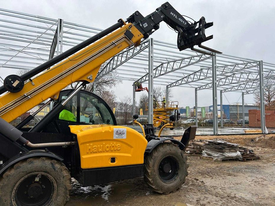 Wynajem wózków widłowych i ładowarek teleskopowych Manitou np MRT 2150