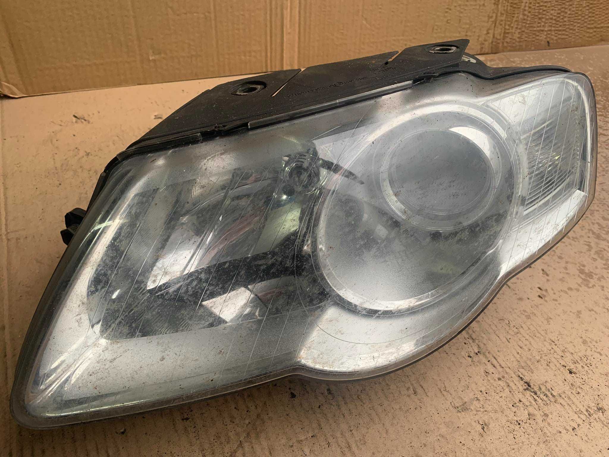 lampa lewy przód lewa przednia vw volkswagen passat b6