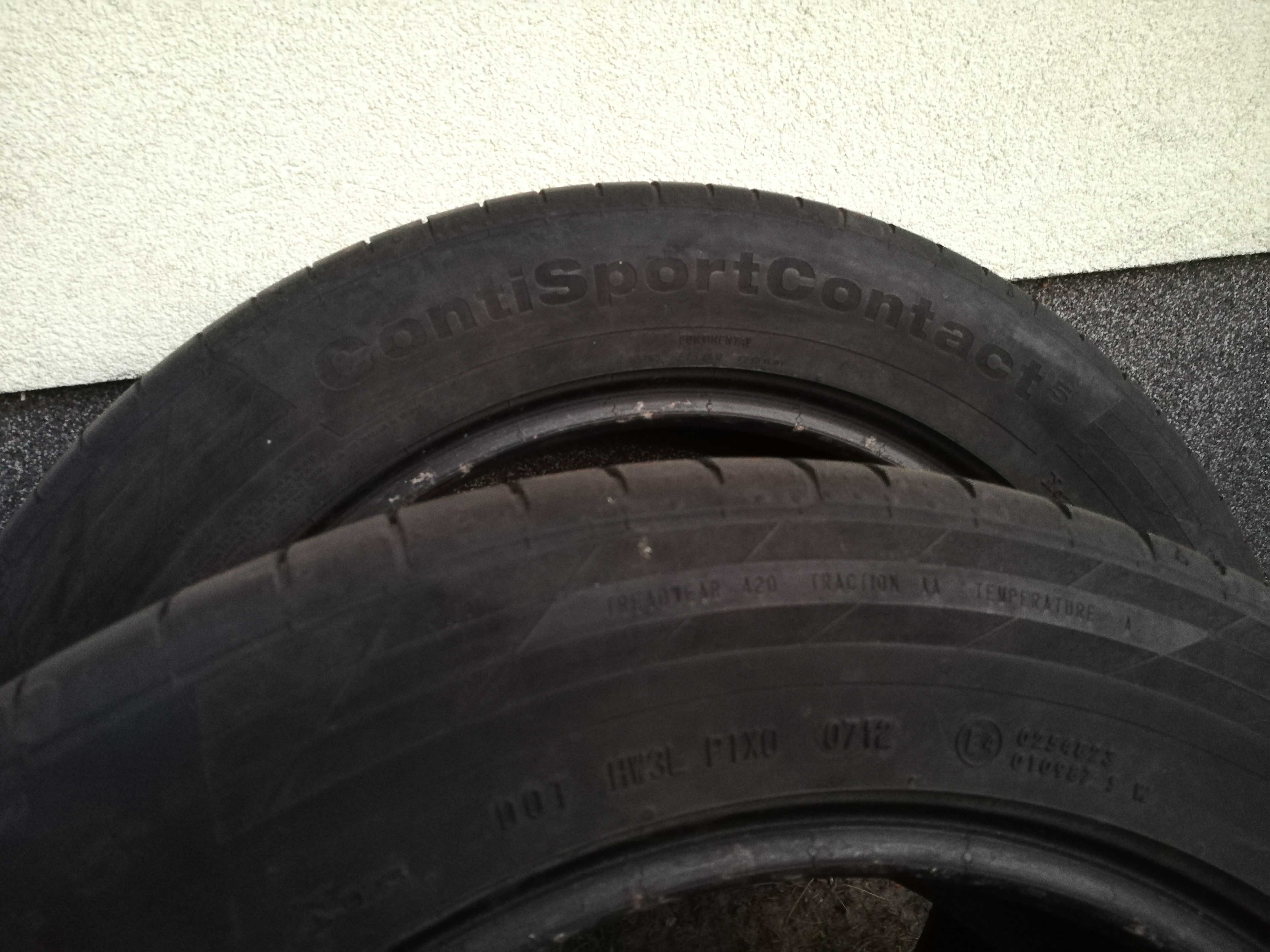 4 opony letnie Continental 235/55R18.