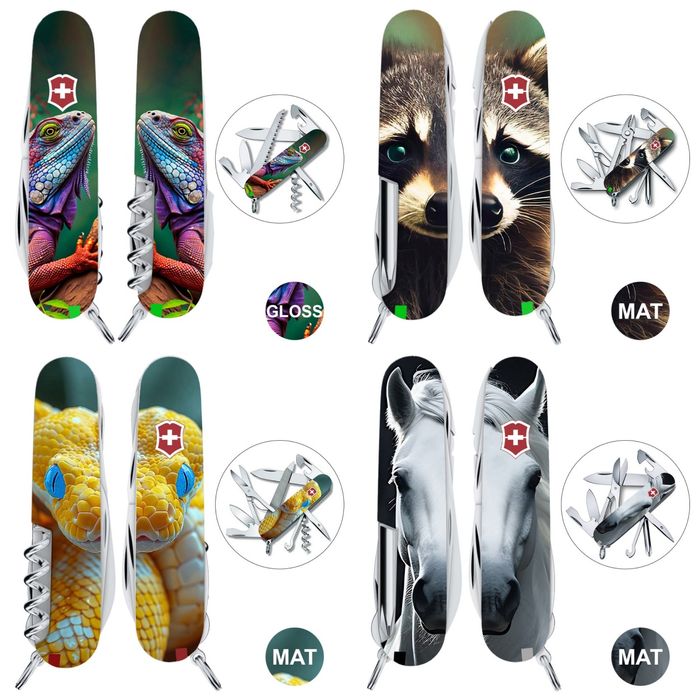 Знижки Ніж Victorinox Animal Special Edition Spartan Climber Huntsman