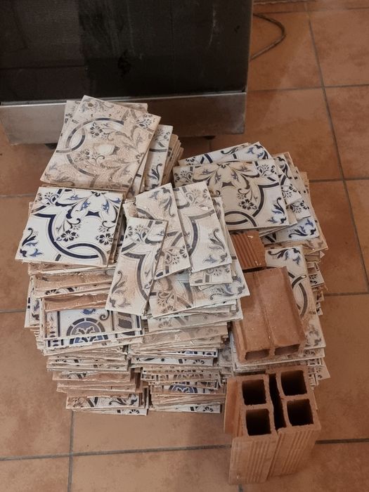 Azulejos vintage antigos – originais de 1989